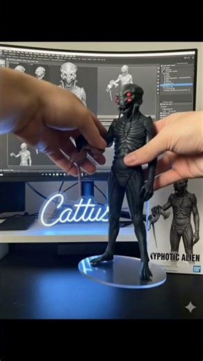 Kyphotic Alien - Peacemaker #dc #peacemaker #film #series #aiart #aivideo