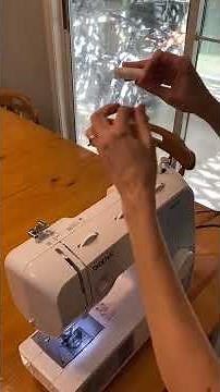 Threading top thread and bobbin on a Brother XM2701 sewing machine