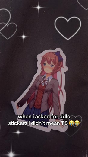 Taking me out 😭😭 // #ddlc #fyp #stickers #xybzca #dokidokilitteratureclub