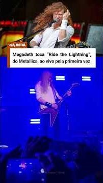 Megadeth - “Ride the Lightning” (live debut) 2026