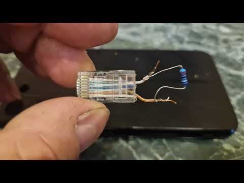 Icom ID 5100 radio station service menu resistor