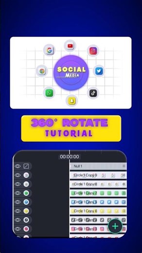 360° Rotate Animation | Alight Motion Tutorial | #alightmotion #tutorial