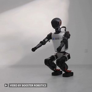 3.7K views · 80 reactions | Push-ups, jogging, fish flops, and soccer kicks by Booster Robotics' T1 robots. Video Credit: Booster Robotics #robotics #engineering #technology #robot -------------------------------- Stay ahead of the curve! Follow us now on our WhatsApp (https://wevlv.co/wevolver-whatsapp) and Telegram (https://wevlv.co/3sJlFn5) channels and stay updated about the cutting edge. | Wevolver.com | Facebook