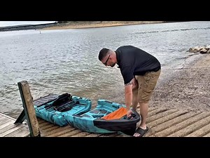 Albott Modular Fishing Kayak with Drive System & Durable HDPE, Customizable Lightweight Sit-on-Top K