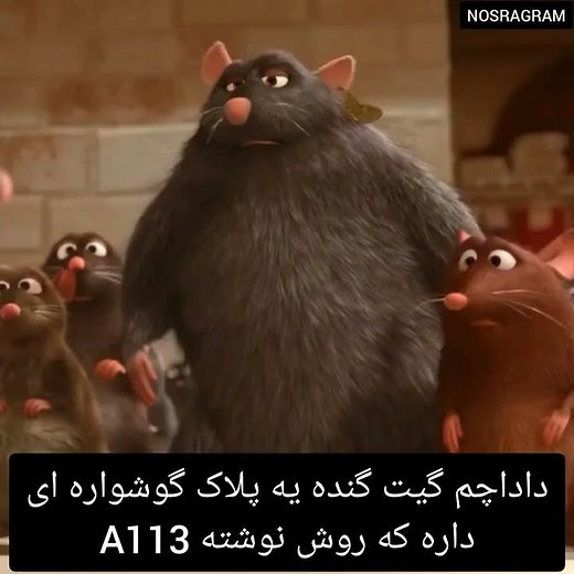 میدونستی توی فیلم موش سرآشپز