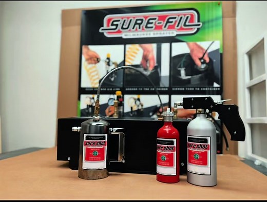 The Sure Fil machine is the easiest, fastest, most efficient way to fill all your sure shot sprayers. Simple as attaching your shop air, dropping your included siphon tube into your bulk chemical, and flipping a switch. Within 30 seconds, your sprayer will be full and ready to roll again. Check out sure shot sprayers and sure fil machines for all your aersol needs.#sureshot #sureshotsprayer #milwaukeesprayer #madeinusa #madeinamerica🇺🇸