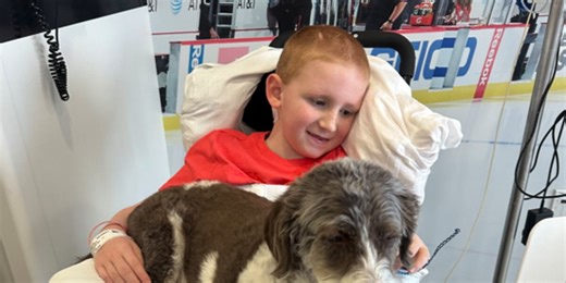 8-year-old boy relearns how to walk and talk after tree falls on him, crushing his skull