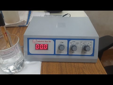 Measurement of Conductivity experiment in Very Simple Words || Systronic Conductivity Meter 304