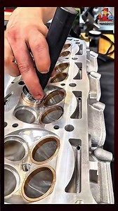 Valve Seat install Multi-Tool: Precision Engine Work #enginebuild #headrepair #autorepair #machine