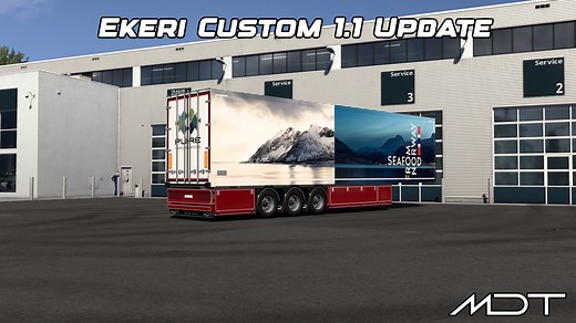 MDT CUSTOM EKERI | TUNING PACK | ETS2 MOD