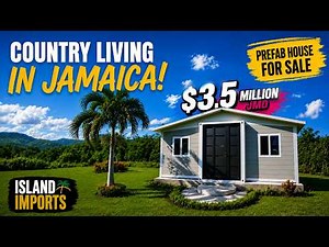 Inside a $3.5 Million Chinese Prefab House in Jamaica 🇯🇲 | Affordable Modern Living?
