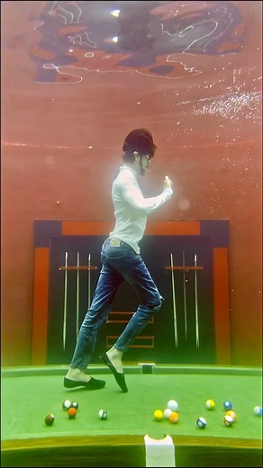 For my audience who wanted to see my version🤩#moonwalk #hydroman #underwaterdancer | Hydroman