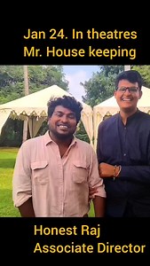 Meet Mr. @honestraj_director Anna. The person who initiated me to act in this movie. He was the one who was continuously monitoring me and Keen about acting in this film. The sensational part is his name is the name of the hero in this film. | Vignesh Raman