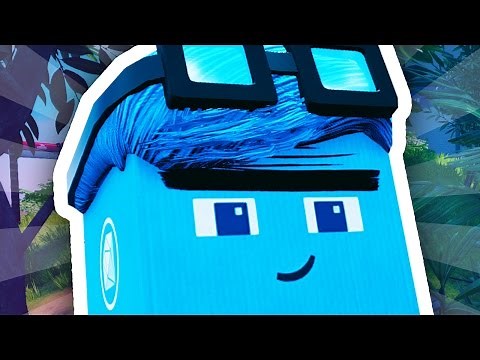 THE DANTDM CARDBOARD BOX!!!