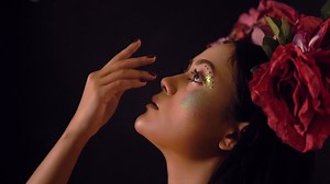 10K reactions · 302 shares | “She wore flowers in her hair & carried magic secrets in her eyes” In this transformation we tried to keep the look dewy. We gave her a soothing base with sparkles all over. The cherry on top part was the headpiece which made the outlook completely international. Concept and direction- Samina Sara Production- 퐓퐡퐞 퐄퐥퐢퐭퐞 In Frame- Barisha Haque-Barish Outfit- Safiya Music- River (Brishop Briggs) | Elegant Makeover and Fashion | Facebook