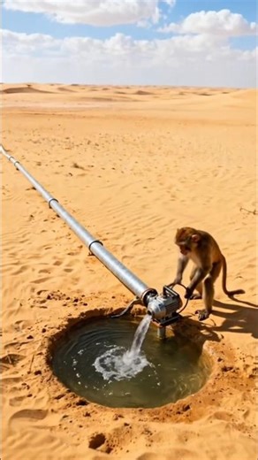 Monkey save plant #viral #ai #shortvideo #viralvideo