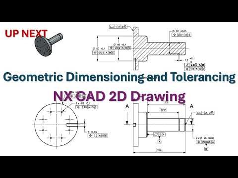 3D Part Modeling Shaft with Functional Features using NX CAD