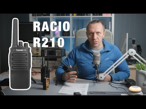Racio R210. Professional radio station