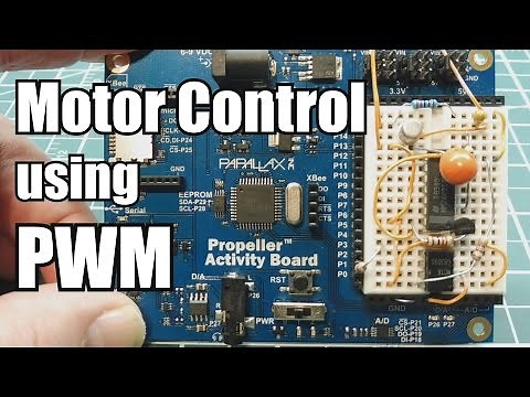 3 Phase Motor Control using PWM / Parallax Propeller