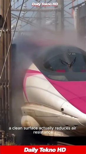 Bullet Trains Get a Spa Day 🧼 For a Surprising Reason #BulletTrain