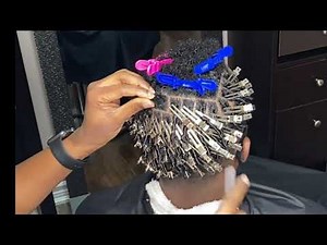 How to start dread on very short hair / Dread journey / How to part for fresh dread or locs / part 1