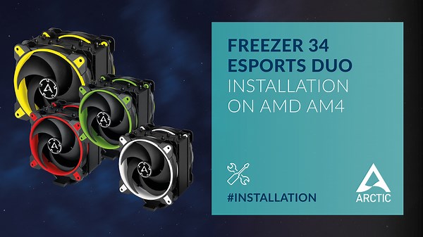 Watch Freezer 34 eSports DUO AMD AM4 installation Video on Amazon Live