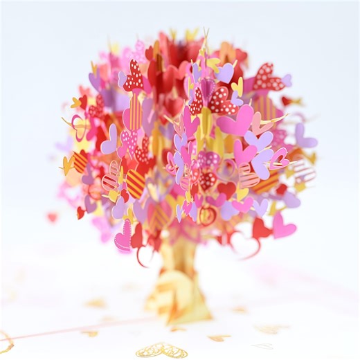 3D Heart Tree Pop-up Card – Romantic Love Letter Keepsake for Valentine’s Day - Etsy Canada