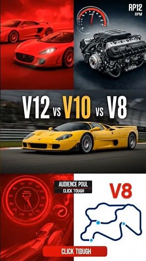 V12 vs V10 vs V8 - Which Engine WINS? 🏆
