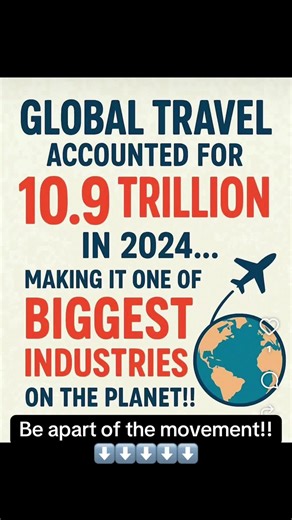 ✨ The travel industry hit $10.9 TRILLION in 2024… and moms, it’s only getting bigger.✨ So why just watch it grow when you can grow with it? As a 9-to-5 busy mom, you’re already juggling schedules, kids, work, and a thousand responsibilities. Imagine tapping into one of the biggest industries on the planet — right from your phone. With MWR Life, you get: 🌍 Wholesale travel savings 💳 Travel credits back on every trip ✈️ A digital business you can build during naptime, lunch breaks, or late-night