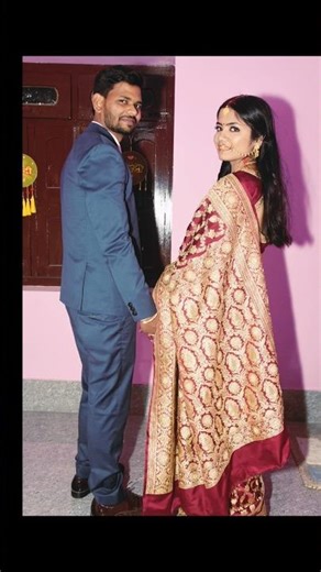 "बनारसी साड़ी" मिथिला शादी की पहचान ❤️🧿#youtubeshorts #love #viral #trending #bihari #wedding #likes