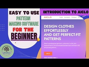 Introduction to Aiclo: Easy-to-Use CAD pattern Design software for the beginner