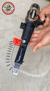 Automatic Screw Spike Chain Nail Gun Attachment 🛠️ | Ming Tools