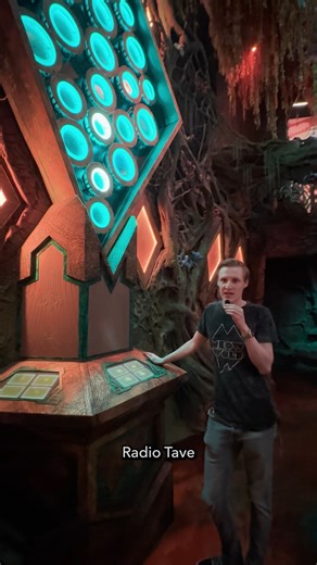 Take a walk through the multiverse with Ben Hagle, Meow Wolf Houston’s Senior Exhibition Tech Specialist and learn all about Radio Tave’s hidden tech 🔧 Did you know there are several rooms where you can record actual music? It’s time to make that mixtape. | Meow Wolf