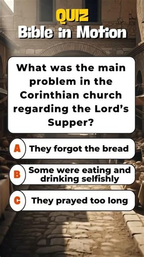 Unity in the Church: An Essential Quiz!