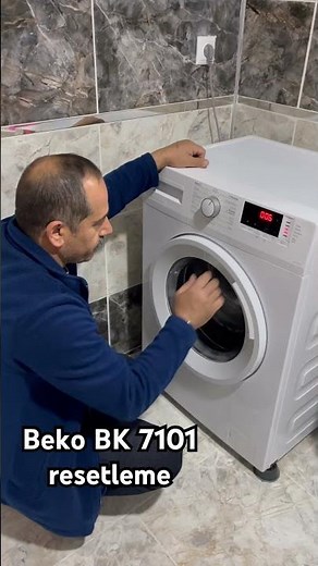 Beko BK 7101 D ters programı resetleme #temizlik