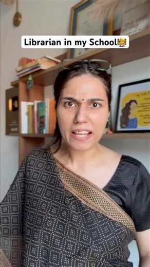 Librarian in my School be like | Salonayyy | Saloni Gaur