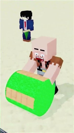 Minecraft Character Strength Test (Part 3) 😱 #minecraft