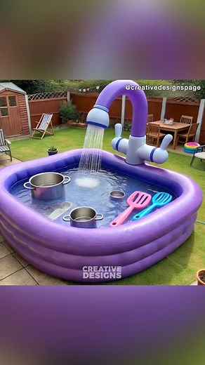 12K views · 91 reactions | Inflatable Sink Pool  | Creative Designs | Facebook