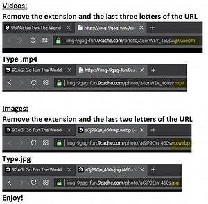 Want to save images and videos from 9GAG again? - Drawing, DIY & Crafts