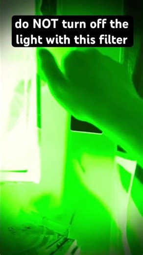 do NOT turn off the lights with this filter