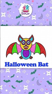 ✏️Easy Halloween Bat Drawing🦇 | How to Draw #shorts #youtubeshorts #batman #howtodraw