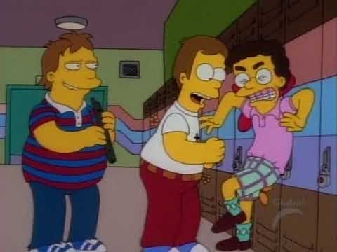 S12E16 - Bullying Problem in Homer's Grade School