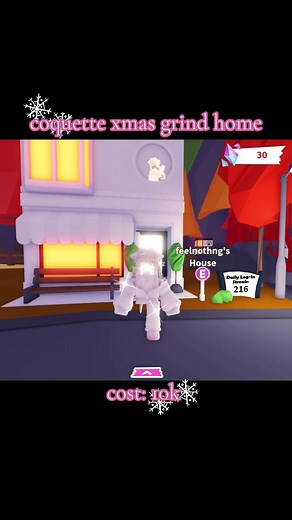 Christmas House Tutorial in Adopt Me Roblox Game
