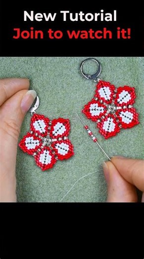 Make Romantic Flower Earrings 💖 Fast & Easy
