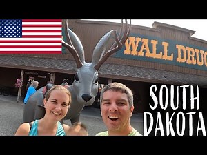 VISITING WORLD FAMOUS WALL DRUG IN WALL, SOUTH DAKOTA