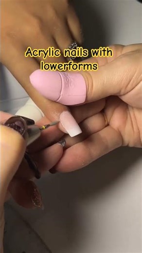 Acrylic nail demo from Irina Kritik products launch party #newnails #nails #nailart #demo #beauty