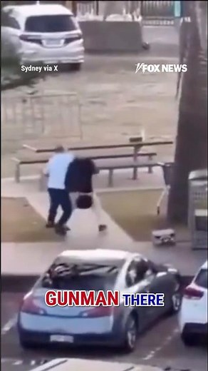 WATCH: Bystander TAKES OUT suspected shooter in Australia #shorts #foxnews #terror #breakingnews