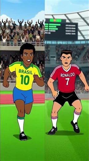 Легенды футбола: Пеле vs Роналду