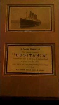 When the Lusitania went down ..Herbert Stuart..1915