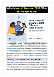 Microsoft Dynamics 365 Training Courses | CRM Online Training - SlideServe